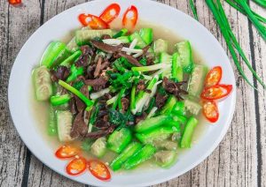 Long Ga Xao Muop Huong